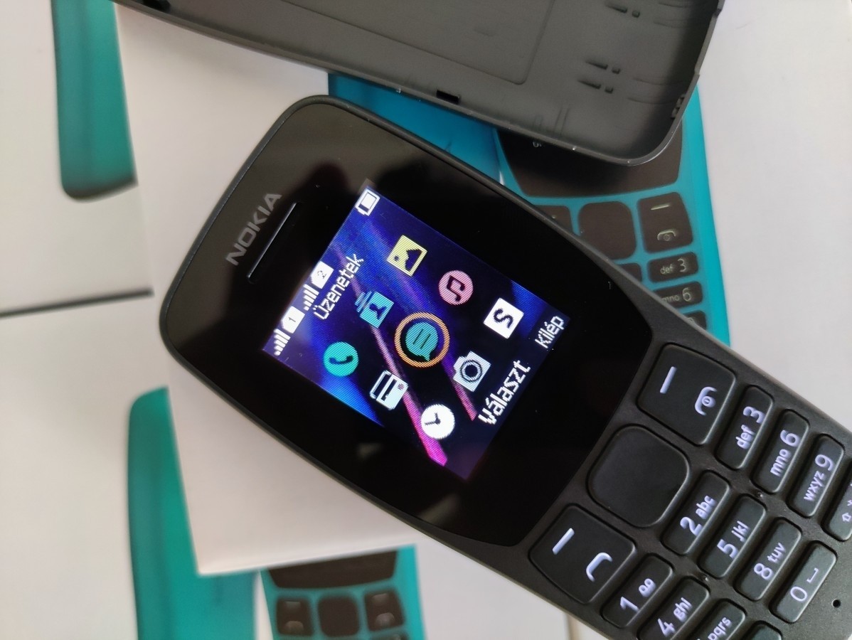 Új Nokia 110 Dual SIM Kártyafüggetlen Fekete + Garancia + 2db sim kártya