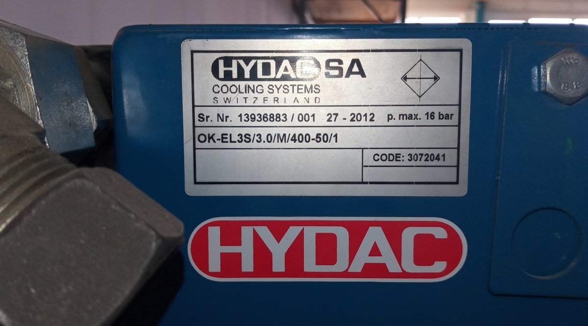 Hydac OK-EL3S/3.0/M/400 hidraulikus léghűtő