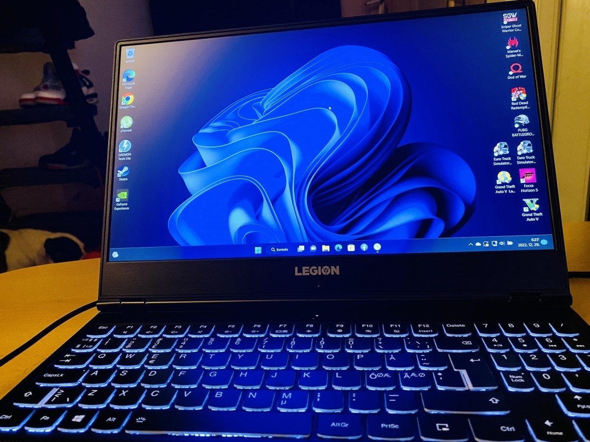 Lenovo Legion Gamer laptop 144Hz 16Gb ram