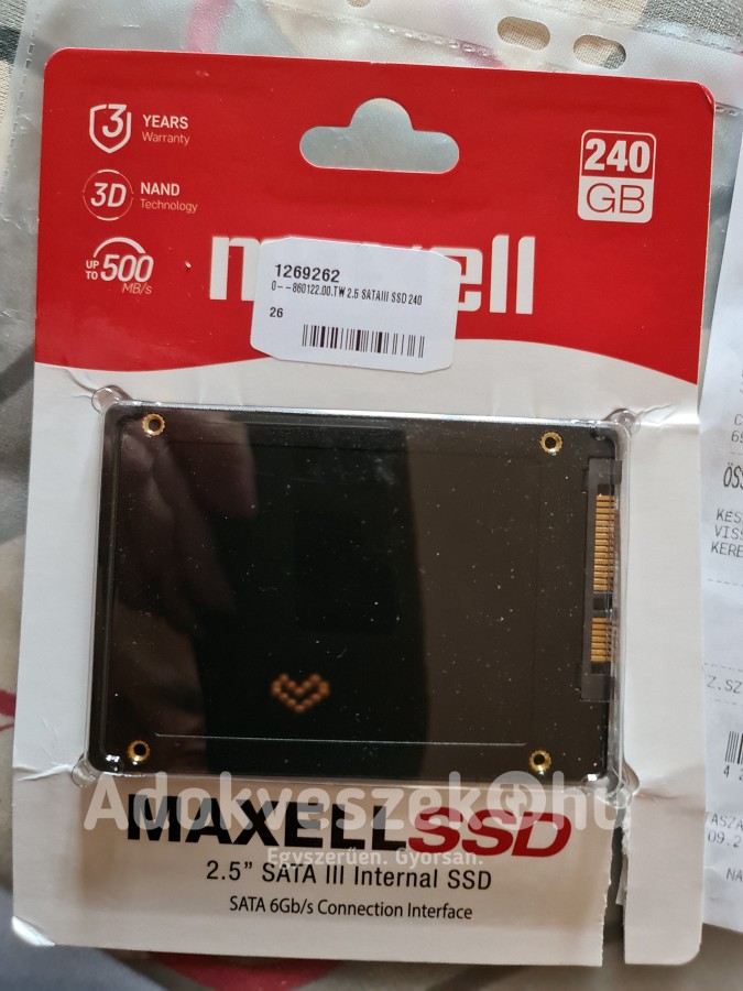 SSD Maxell 240 GB