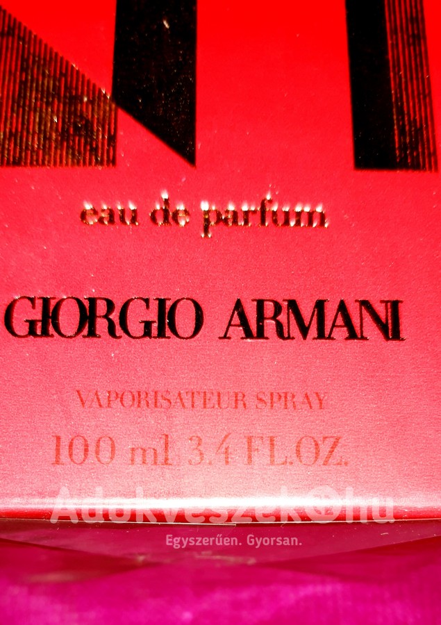 Eladó Giorgio Armani 100 ml.Limitált változatú !!! Si Passione eredeti parfüm szinte ingyen