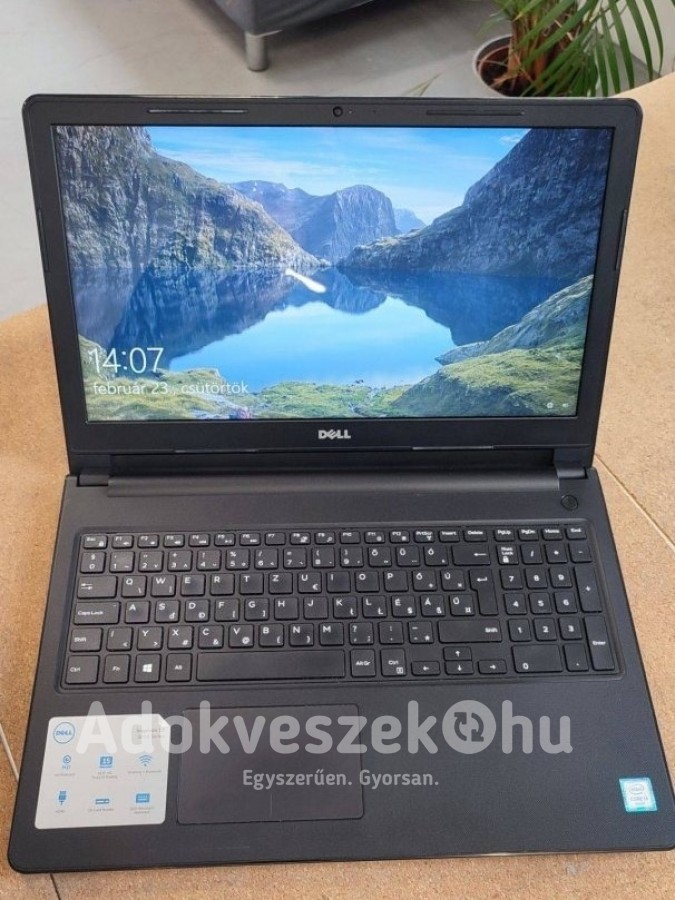 Dell Inspiron 15 3567 256GB SSD notebook Windows 10-el