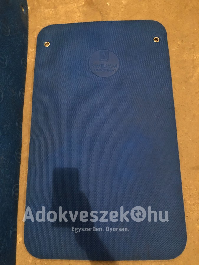 ComfortGym | Pavigym fitnesz szőnyeg, jóga matrac 100cm x 60cm x 1,5cm, kék