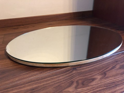 Szervírozó ovális tükrös tálca (hidegkonyhai, ritkaság), 60 x...