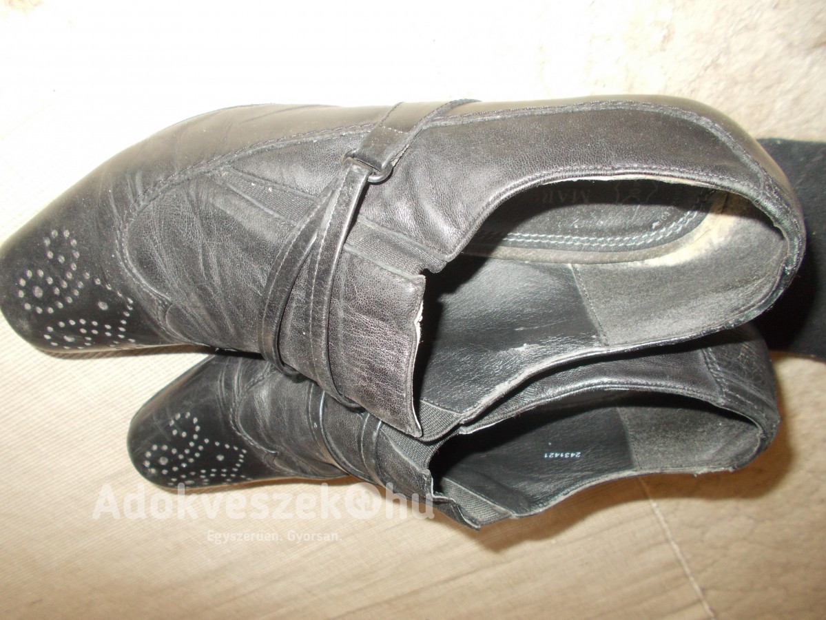Olasz kényelmes hibátlan  bőr cipő 40(Marco Tozzi)