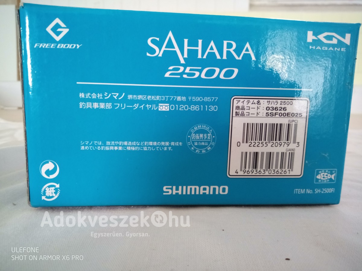 Shimano Sahara FI 2500 orsó