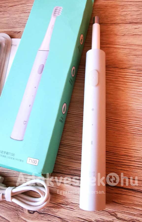 Új, Xiaomi®T100 Elektromos fogkefe USB töltés, IPX7 Vízállóság remek áron!