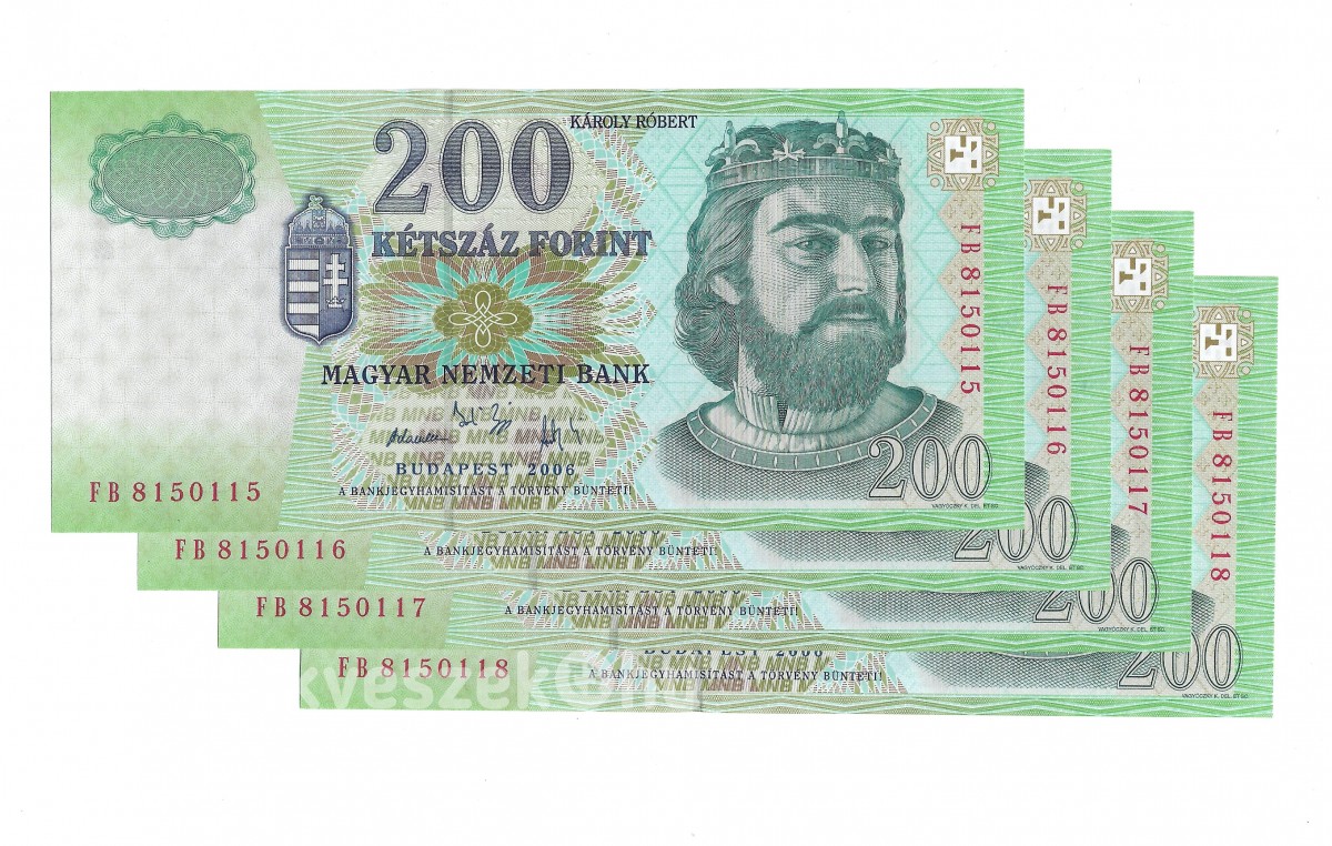 200 forint 2006 