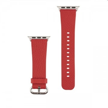 Bőr óraszíj COTEetCI Leather  Apple Watch 38/40/41mm, piros