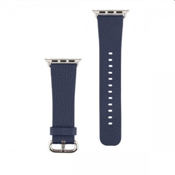 Bőr óraszíj COTEetCI Leather  Apple Watch 42/44/45mm, kék