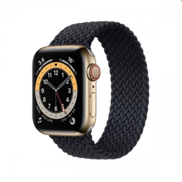 COTEetCI nylon karkötő 136 mm for Apple Watch 38/40/41 mm, fekete