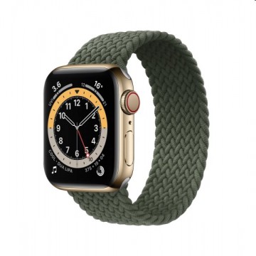 COTEetCI nylon karkötő 145 mm for Apple Watch 42/44/45 mm, zöld