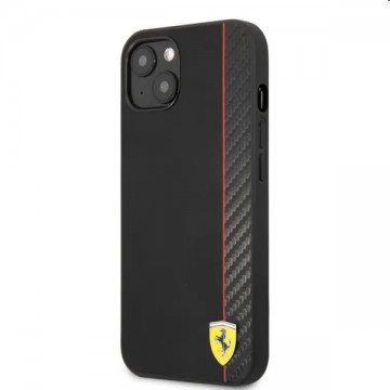 Ferrari Smooth and Carbon Effect zadný kryt for Apple iPhone 13 mini,...