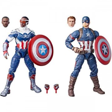 Figurák Marvel Legends Series Captain America 2 Pack