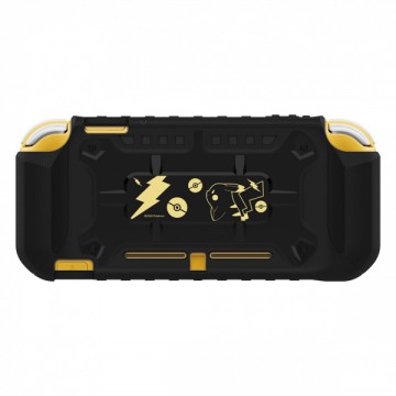 HORI Pikachu Hybrid System Armor for Nintendo Switch Lite, black gold