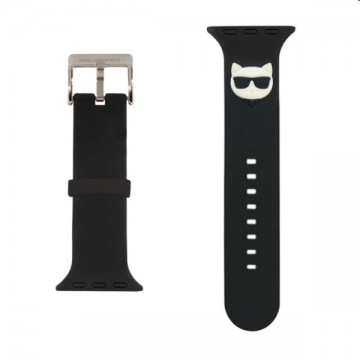 Karl Lagerfeld Choupette Head szíj for Apple Watch 42/44mm, black