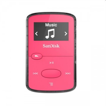 Lejátszó SanDisk MP3 Clip Jam 8 GB MP3, rózsaszín