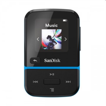 Lejátszó SanDisk MP3 Clip Sport Go 32 GB, kék