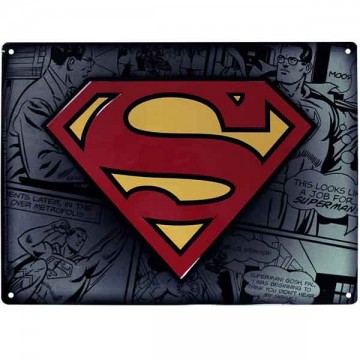 Pléh plakát Plate Superman (DC)
