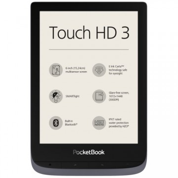 Pocketbook 632 Touch HD 3, szürke