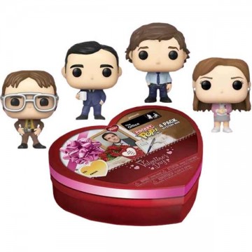POP! 4 Pack Happy Valentine’s Day (The Office) Special Edition