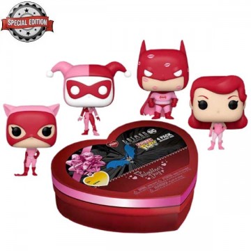 POP! 4 Pack Mystery Box: Happy Valentine's Day (DC) Special...