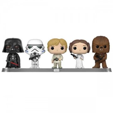 POP! 5 Pack Darth Vader, Stormtrooper, Luke Skywalker, Princess Leia,...