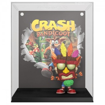 POP! Crash Bandicoot W/ Aku Mask Special Edition Game Cover (Crash...