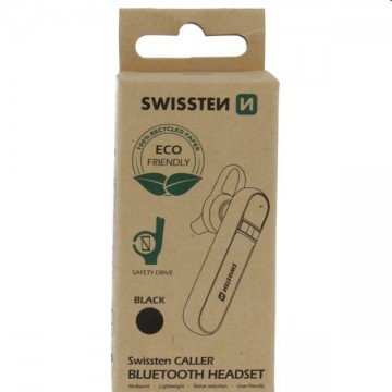 Swissten Bluetooth Headset caller, fekete