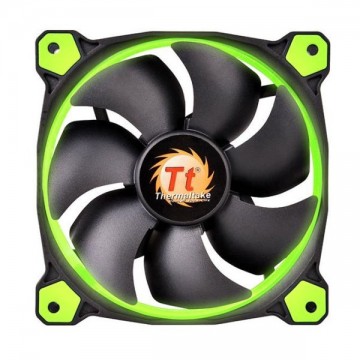 Thermaltake Ventilátor Riing Quad 12 Green Black Edition