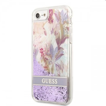 Tok Guess Liquid Glitter Flower for Apple iPhone 7/8/SE2020/SE2022,...
