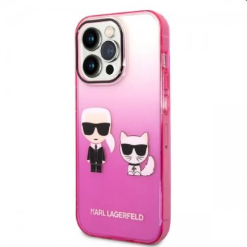 Tok Karl Lagerfeld Gradient Karl and Choupette for iPhone 14 Pro,...