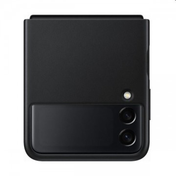 Tok Leather Cover  Samsung Galaxy Z Flip3, black