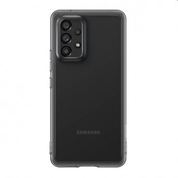 Tok Soft Clear Cover for Samsung Galaxy A53 5G, black