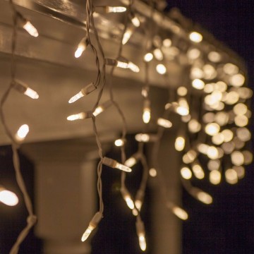 205 x 155 cm-es beltéri hidegfehér karácsonyi LED fényfüzér –...