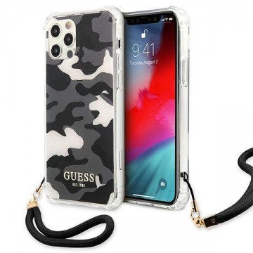 Apple iPhone 12 / 12 Pro - Guess Camo Collection eredeti Guess te...