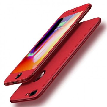 Apple iPhone 7/8 JOYROOM JR-BP408 Beetles 3in1 Hátlap - Piros