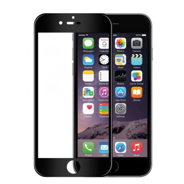Apple iPhone 7 8 SE 2020 SE 2022 edzett üveg 5D FEKETE TELJES KÉP...