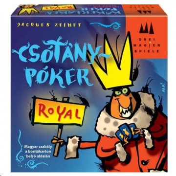 Asmodee Csótánypóker Royal kártyajáték (DRE29794)