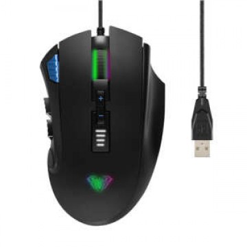 AULA Reaper Gaming mouse egér Jobbkezes USB A típus Optikai 5000 DPI