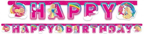 Barbie Happy Birthday felirat 200cm