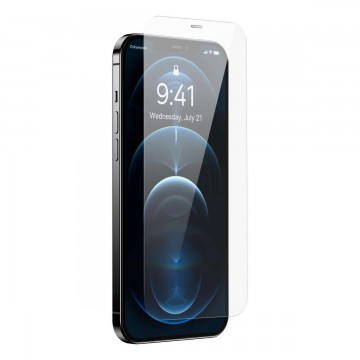 Baseus 2x edzett üvegfólia iPhone 12 Pro / iPhone 12 készülékhez...