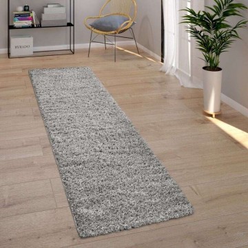 Bozontos- szőnyeg Hochflor puha szürke, modell 20514, 70x140cm