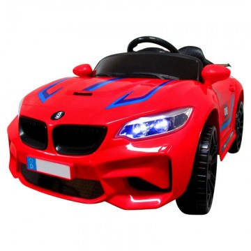 Cabrio B6 BMW hasonmás Elektromos kisautó - piros