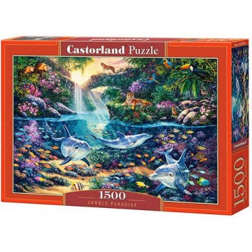 Castorland Paradicsomi dzsungel puzzle 1500db-os (C-151875-2)