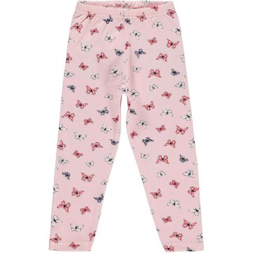 Civil Pillangós rózsaszín leggings (Méret 104-110)