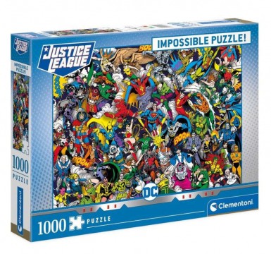 Clementoni DC Comics tabló 1000 db-os puzzle (39599)