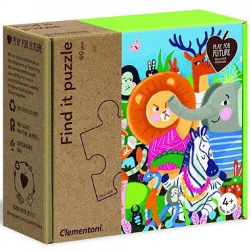 Clementoni Tavasz képkereső puzzle 60db-os (50173)
