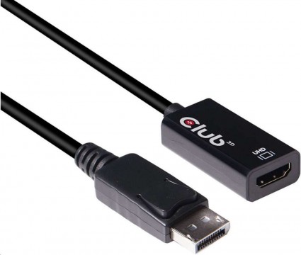 CLUB3D Displayport 1.4 - HDMI 2.0b adapter (CAC-1080)