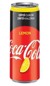 COCA COLA "Coca Cola Zero Lemon" 0,33 l dobozos szénsavas...